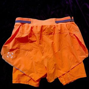 lululemon seawheeze lined run shorts